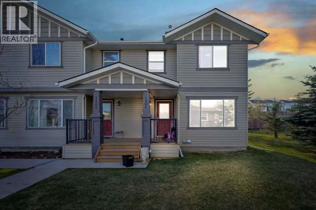 Row / Townhouse for rent: #1201, 2384 Sagewood Gate Sw, Airdrie, Alberta T4B 0K7