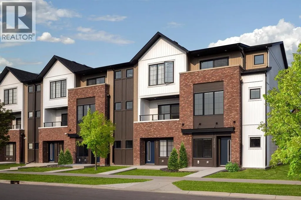 Row / Townhouse for rent: 1202, 201 Cooperswood Green Sw, Airdrie, Alberta T4B 5R2