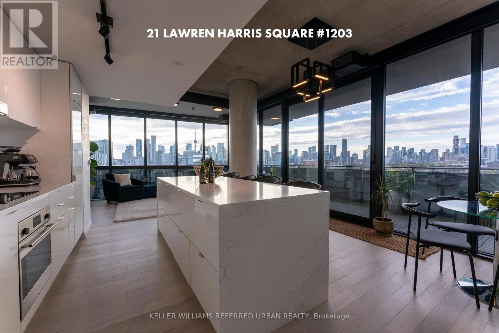 Apartment for rent: 1203 - 21 Lawren Harris Square, Toronto, Ontario M5A 0T4