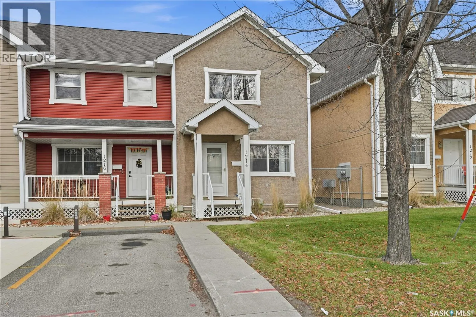 Row / Townhouse for rent: 1214 14th Avenue, Regina, Saskatchewan S4P 0B8