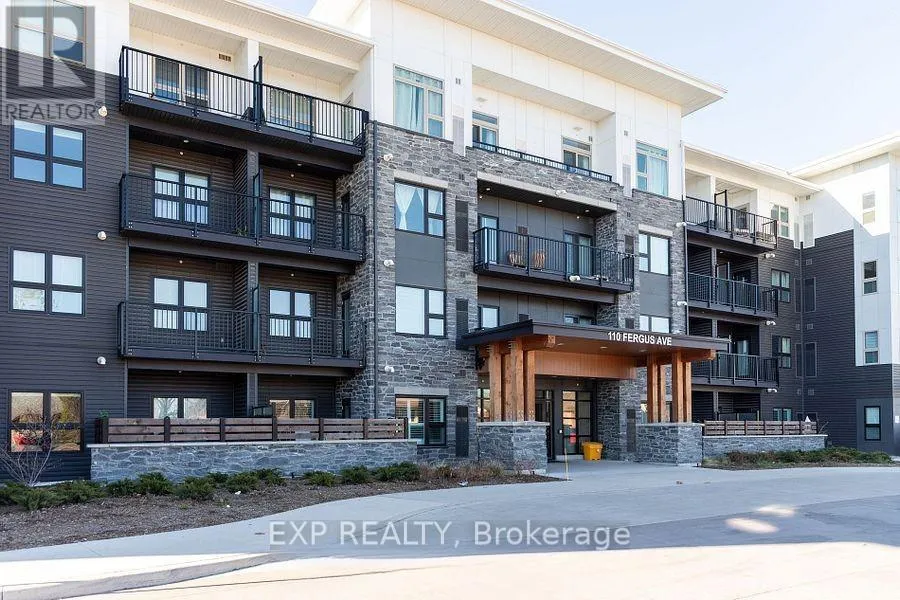 Apartment for rent: 122 - 110 Fergus Avenue, Kitchener, Ontario N2A 0K9