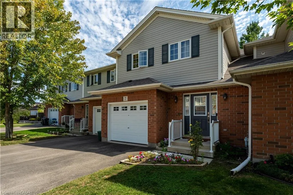 Row / Townhouse for rent: 124 College Street Unit# 7, Smithville, Ontario L0R 2A0