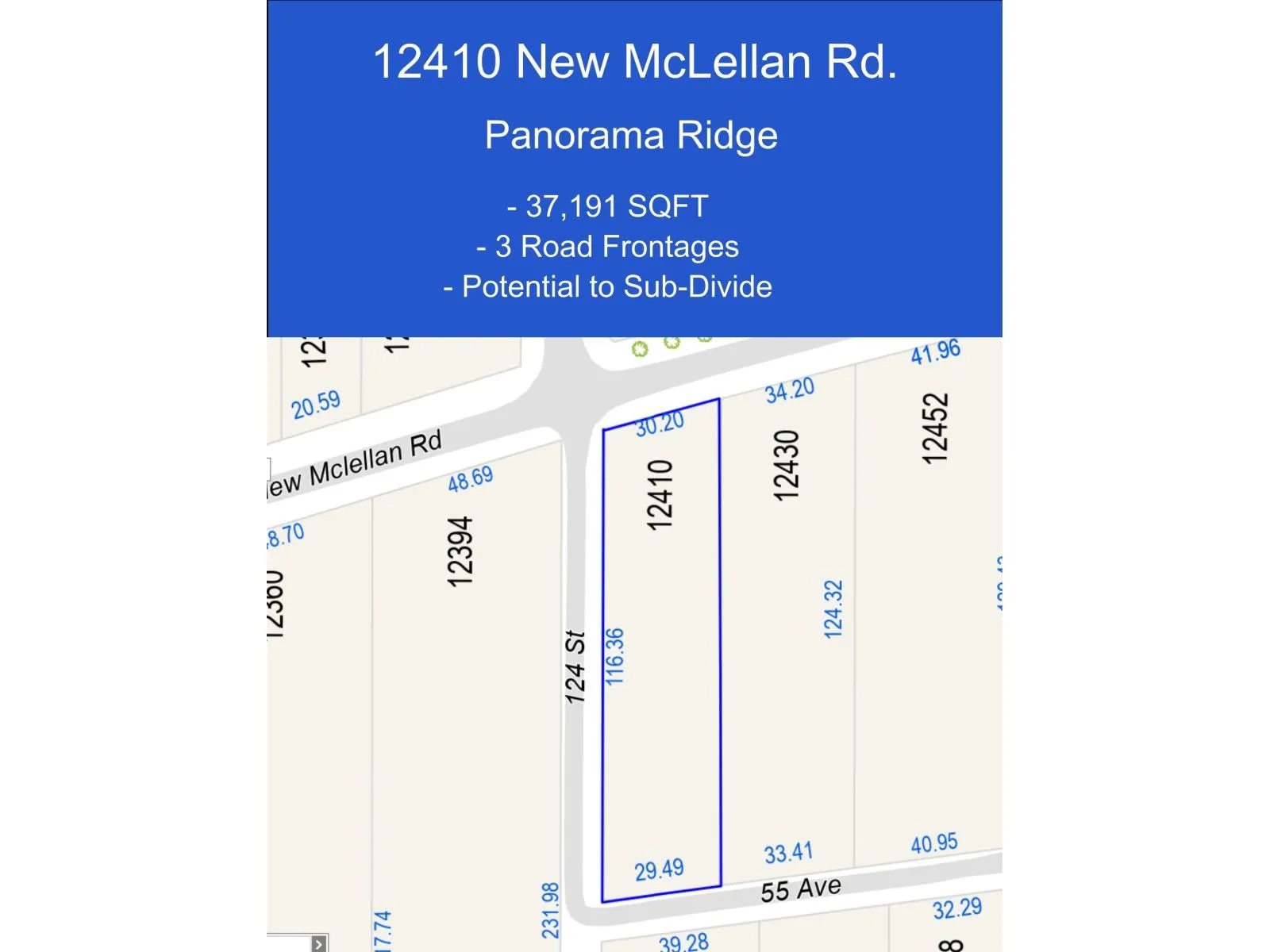 12410 New Mclellan Road, Surrey, British Columbia V3X 2Y4