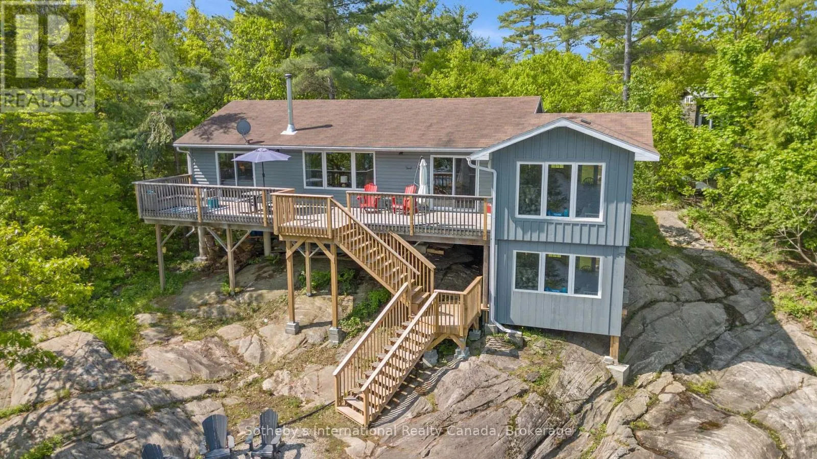House for rent: 12494 Georgian Bay Shore, Georgian Bay, Ontario P0E 1E0
