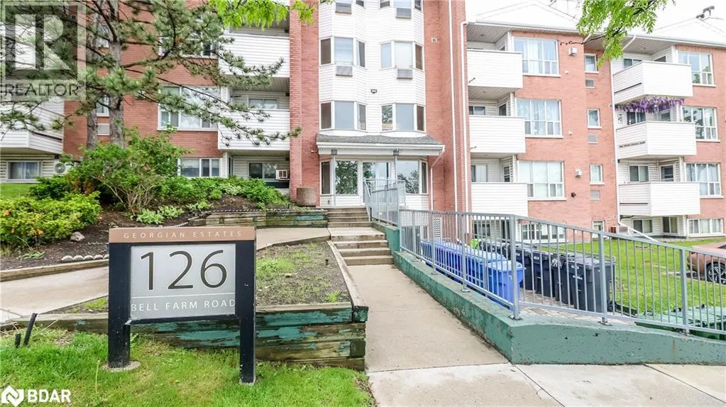 Apartment for rent: 126 Bell Farm Road Unit# 113, Barrie, Ontario L4M 6J3