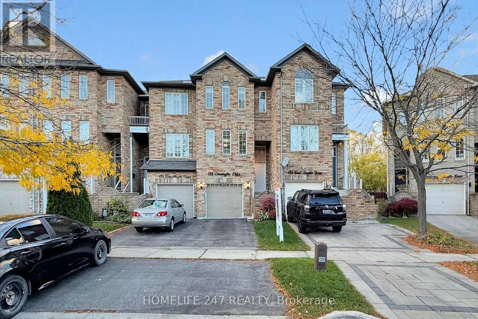 Row / Townhouse for rent: 126 Conn Smythe Drive, Toronto, Ontario M1J 3P5