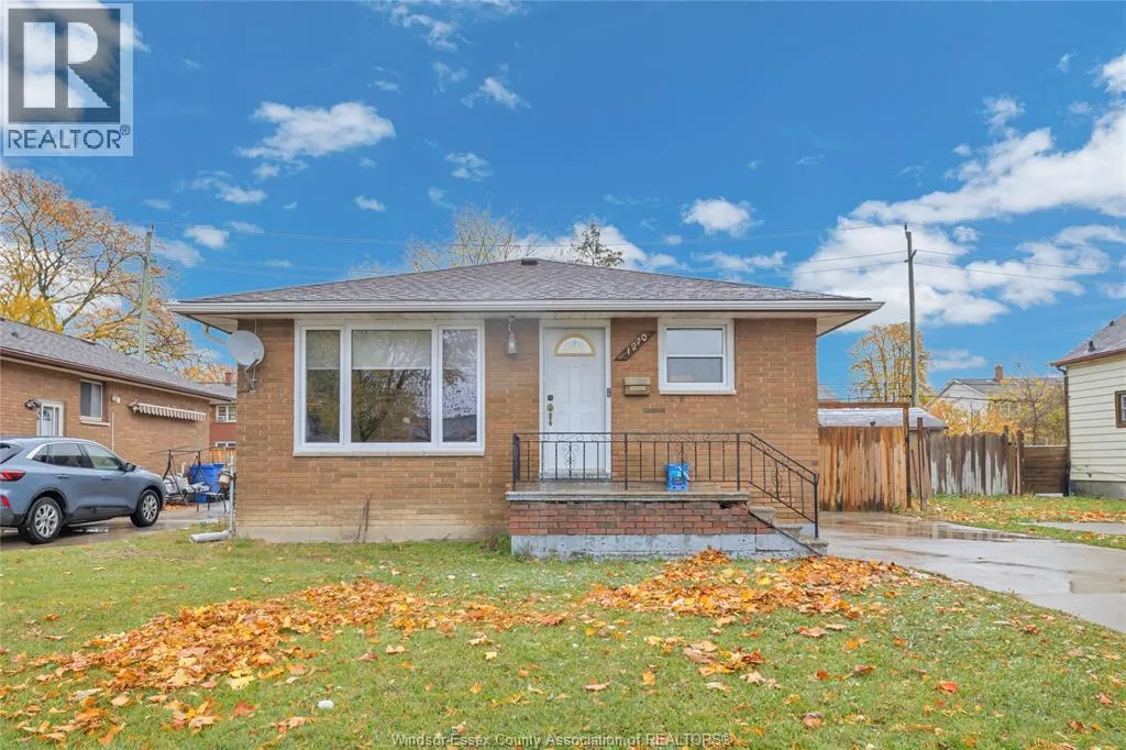 House for rent: 1270 Laurendeau, Windsor, Ontario N8Y 4B5