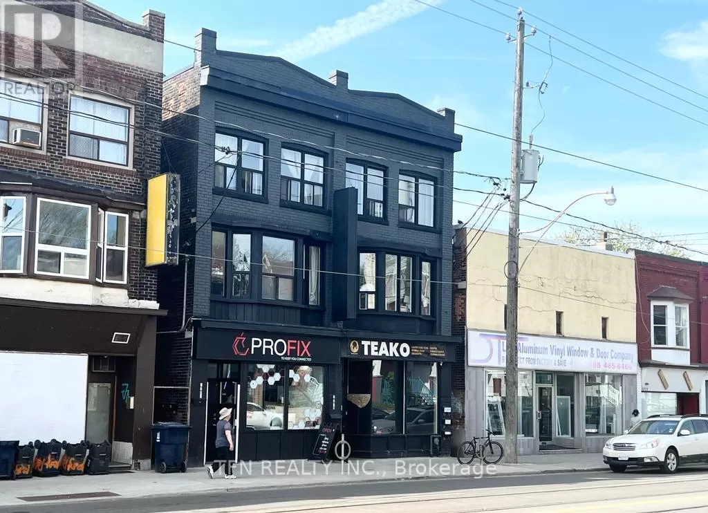 Residential Commercial Mix for rent: 1279-1281 Gerrard Street E, Toronto, Ontario M4L 1Y5