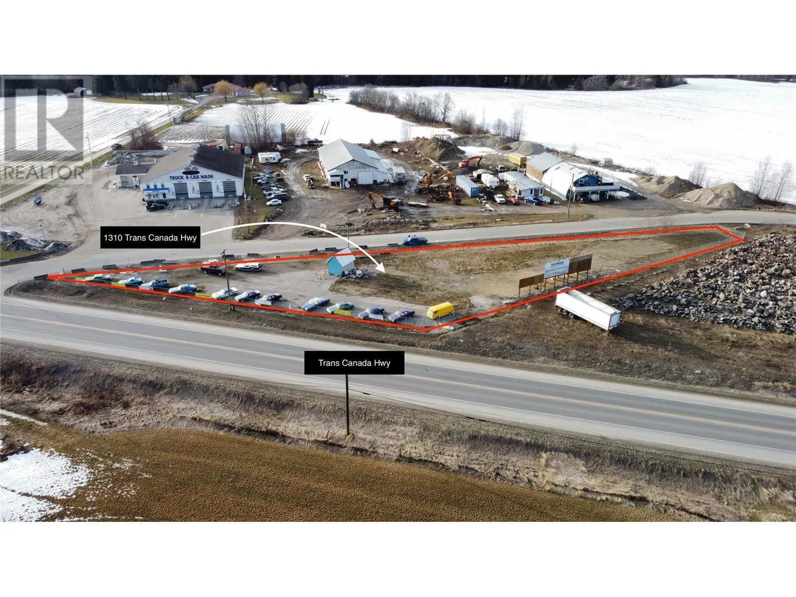 Residential Commercial Mix for rent: 1310 Trans Canada Highway, Sicamous, British Columbia V0E 2V0