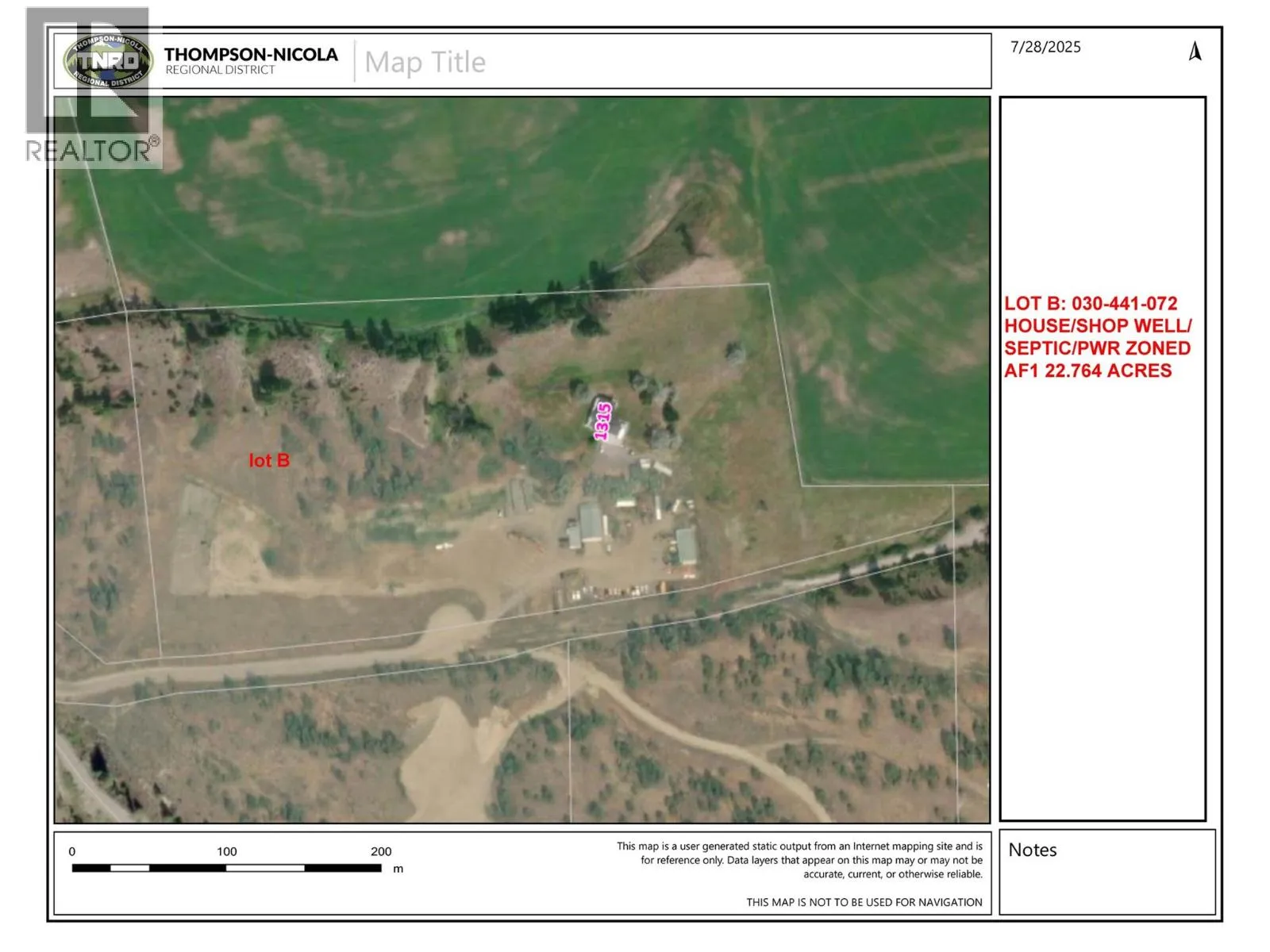House for rent: 1315b Hook Road, Kamloops, British Columbia V0E 2M0