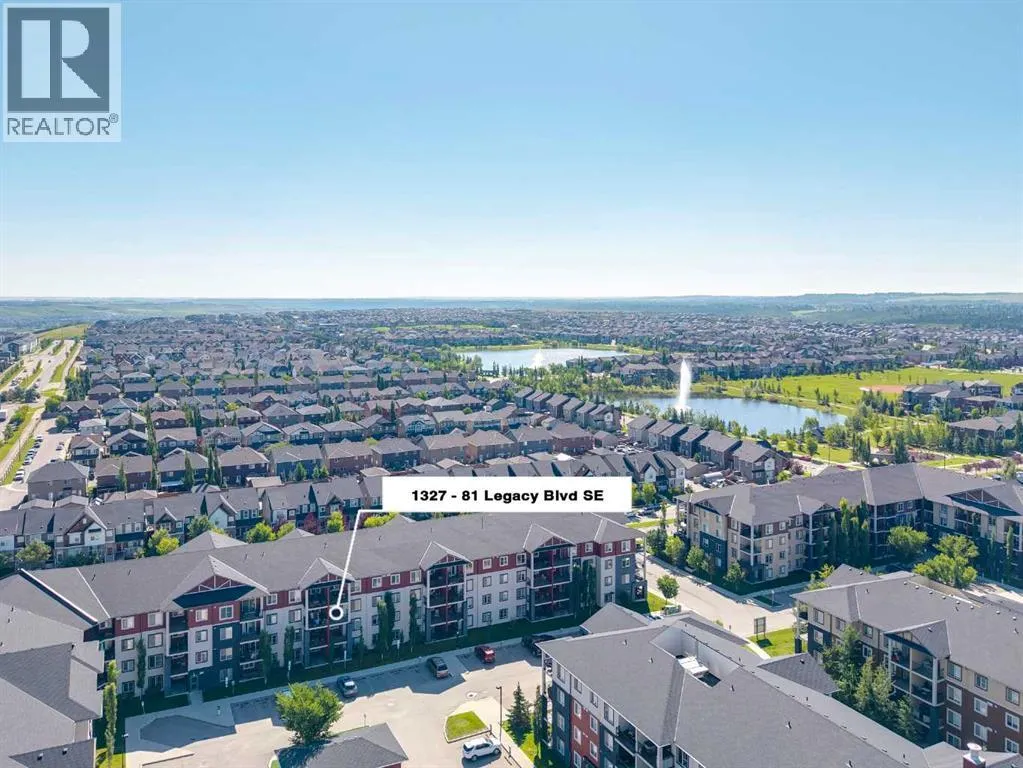 Apartment for rent: 1327, 81 Legacy Boulevard Se, Calgary, Alberta T2X 2B9