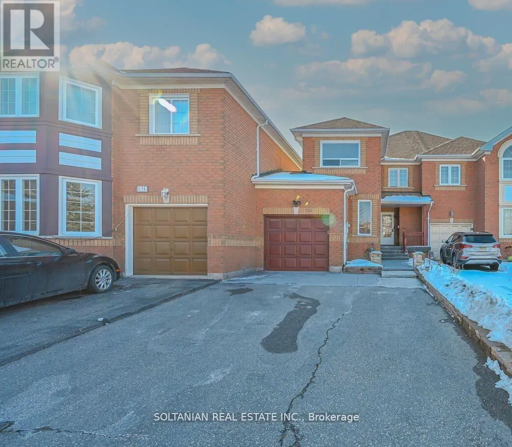 Row / Townhouse for rent: 133 Shady Pine Circle, Brampton, Ontario L6R 1K2