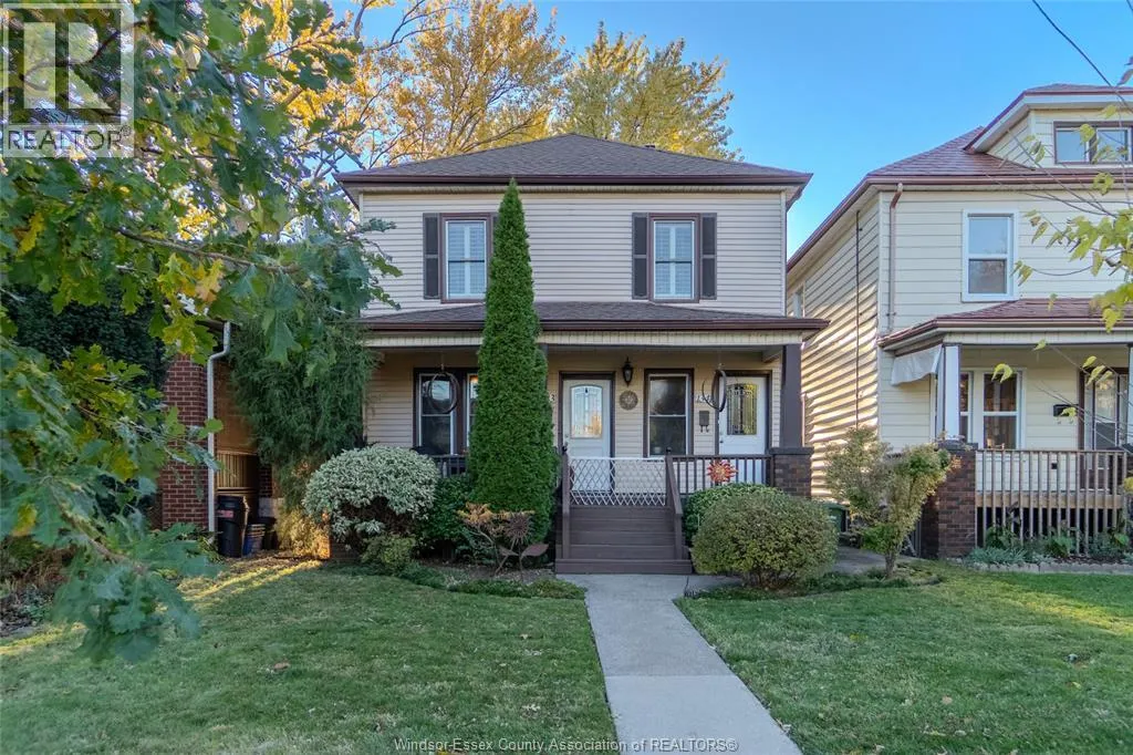 Duplex for rent: 1341-43 Benjamin Avenue, Windsor, Ontario N8X 3L3