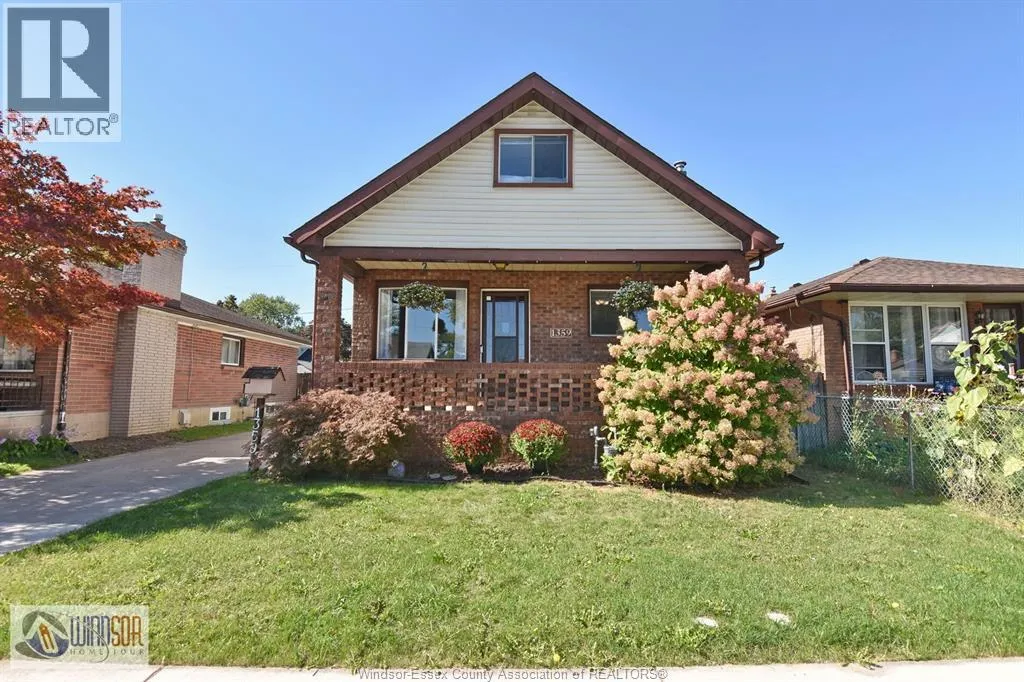 House for rent: 1359 Ellrose, Windsor, Ontario N8Y 3X2
