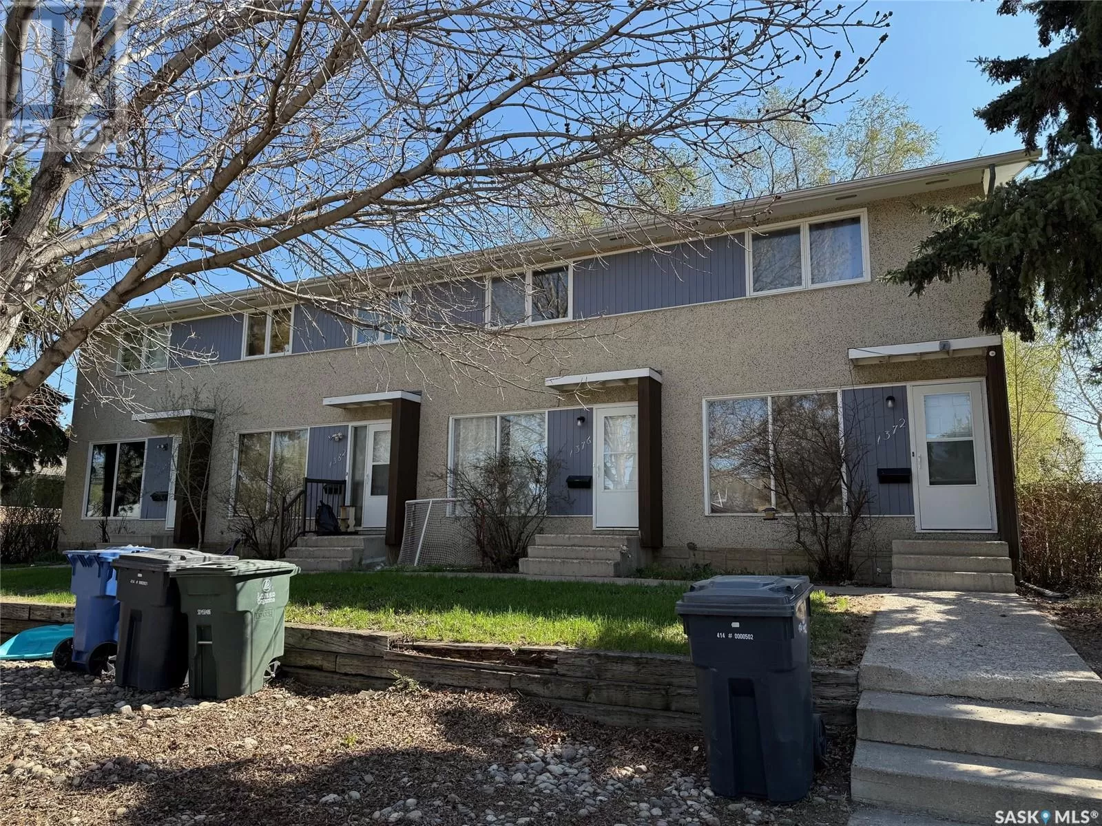 Fourplex for rent: 1372 - 1382 108th Street, North Battleford, Saskatchewan S9A 3J8