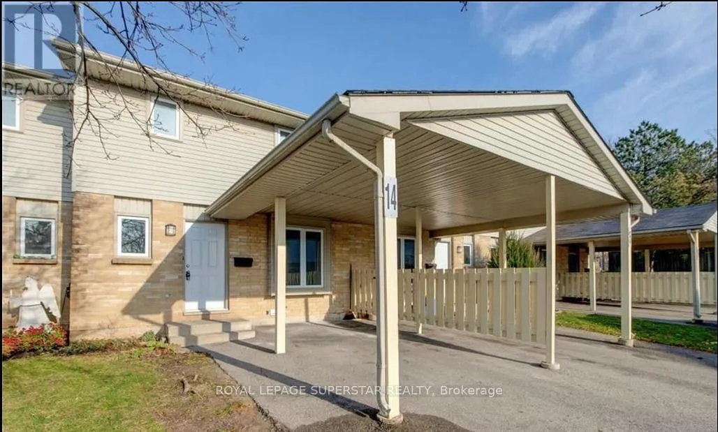 Row / Townhouse for rent: 14 - 55 Ashley Crescent, London South, Ontario N6E 3R8