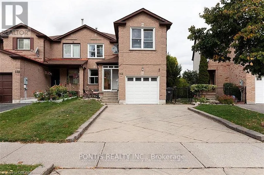 House for rent: 140 Cutters Crescent, Brampton, Ontario L6Y 4M2