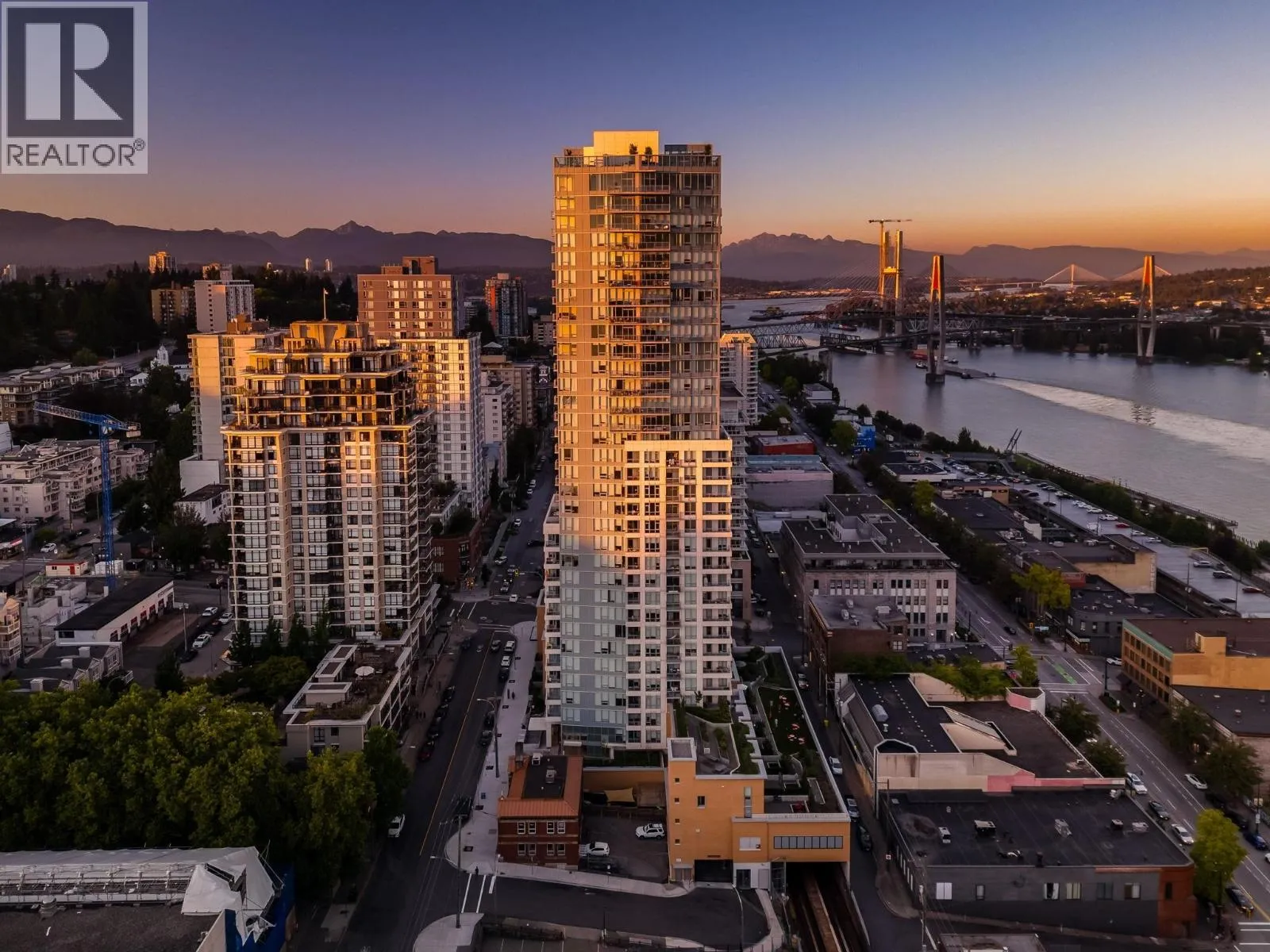 Apartment for rent: 1407 618 Carnarvon Street, New Westminster, British Columbia V3M 1E9