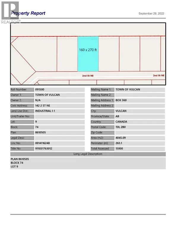 142 2 Street Ne, Vulcan, Alberta T0L 2B0