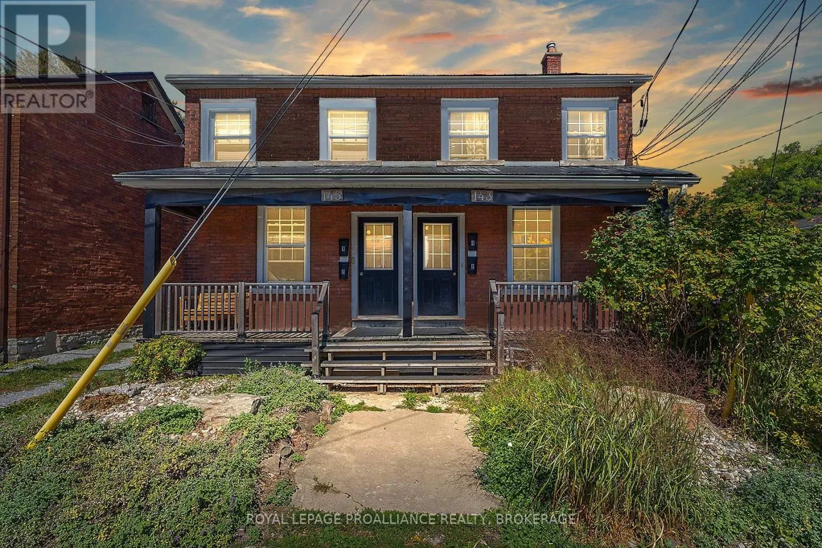 Fourplex for rent: 143-145 Ordnance Street, Kingston, Ontario K7K 1G9