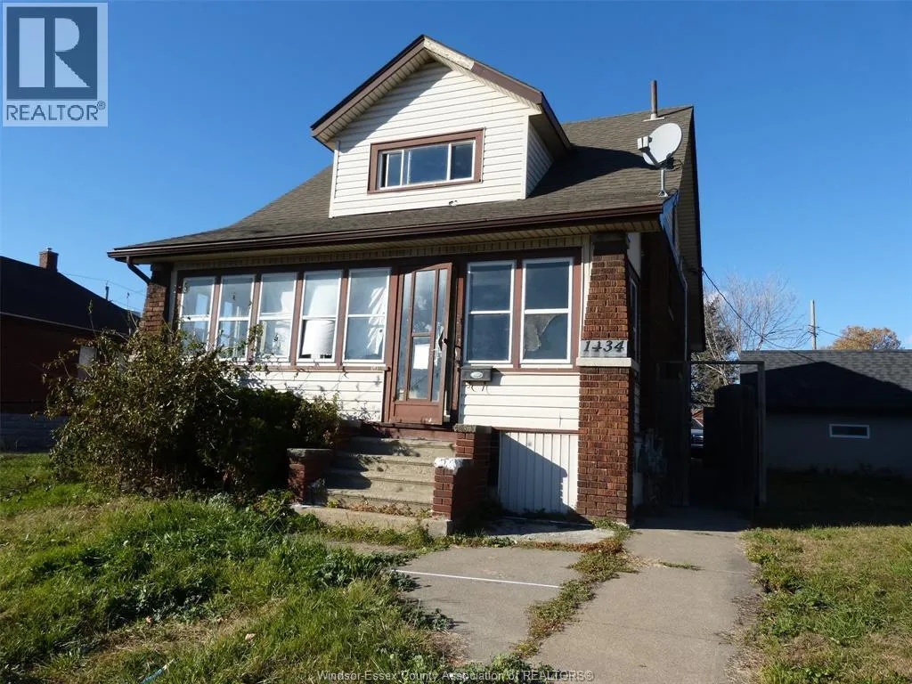 House for rent: 1434 Tecumseh Boulevard West, Windsor, Ontario N8X 1H5