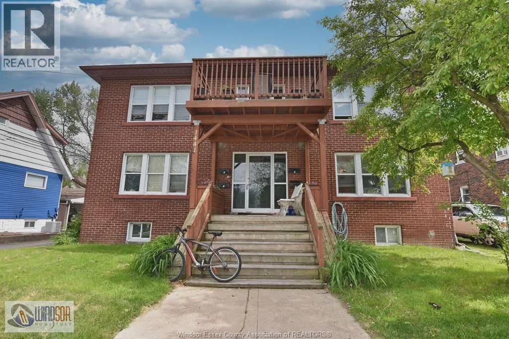 Fourplex for rent: 1441 Ellis East, Windsor, Ontario N8X 2J7