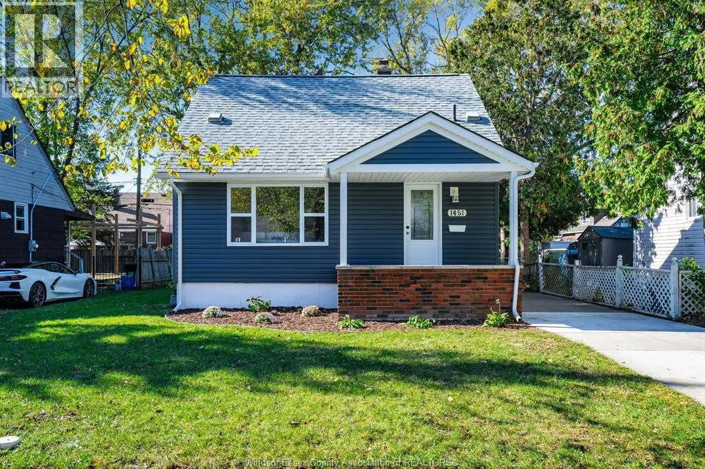 House for rent: 1451 Olive, Windsor, Ontario N8Y 4M3