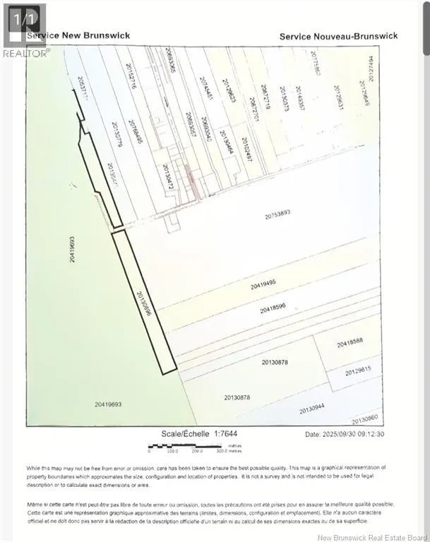 14.97 Acres Chemin Saulnier Ouest, Canton Des Basques, New Brunswick E1X 2G6
