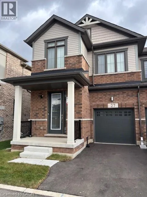 Row / Townhouse for rent: 15 Blacklock Street Unit# 27, Cambridge, Ontario N1S 0E2