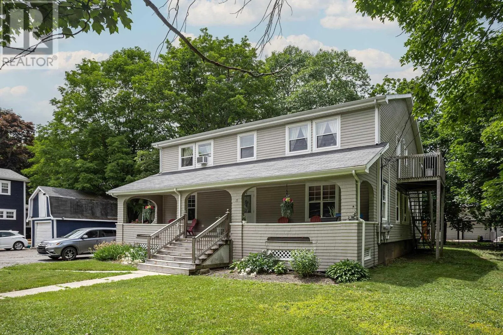 Fourplex for rent: 15 Canaan Avenue, Kentville, Nova Scotia B4N 2A5