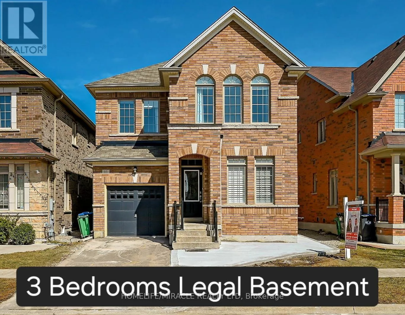 House for rent: 15 Fringetree Road, Brampton, Ontario L6R 3V8