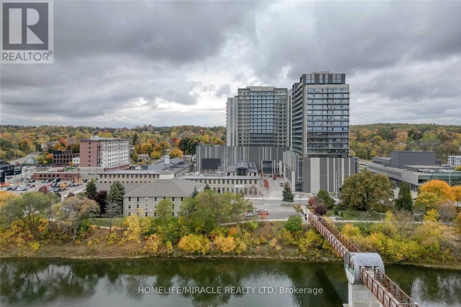 Apartment for rent: 1502 - 15 Glebe Street, Cambridge, Ontario N1S 2L8