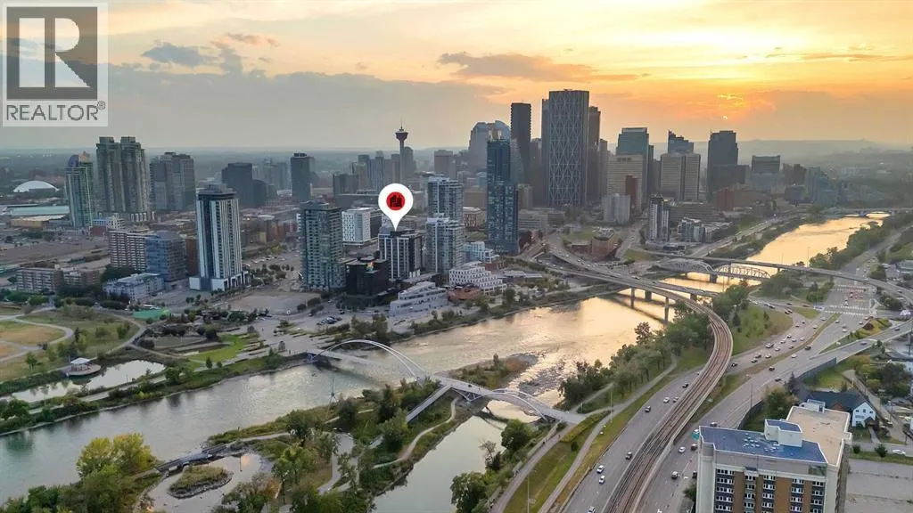 Apartment for rent: 1503, 550 Riverfront Avenue Se, Calgary, Alberta T2G 1E5