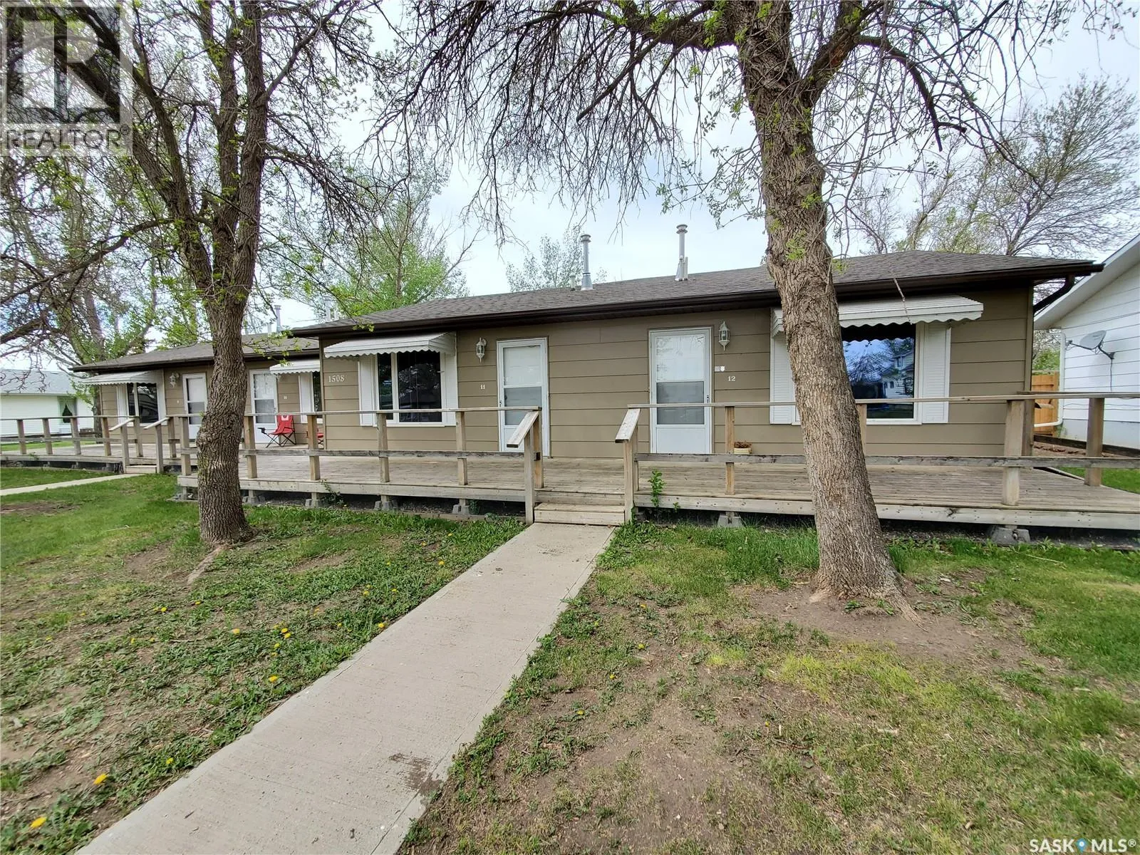 Fourplex for rent: 1508 Armada Street, Vanguard, Saskatchewan S0N 2V0