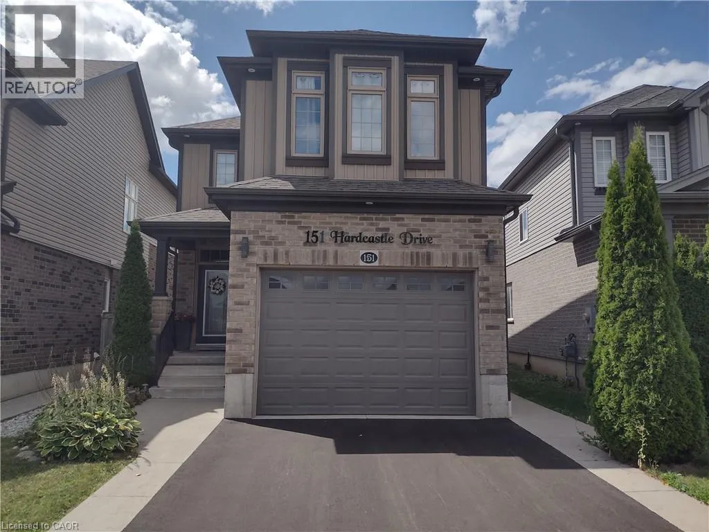 House for rent: 151 B Hardcastle Drive, Cambridge, Ontario N1S 0A6