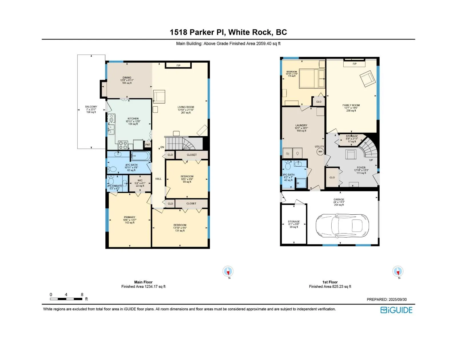House for rent: 1518 Parker Place, White Rock, British Columbia V4B 4S5