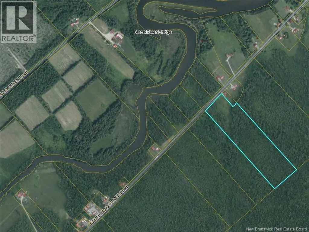 15.2 Acres South Black River Road, Black River Bridge, New Brunswick E1N 5S4