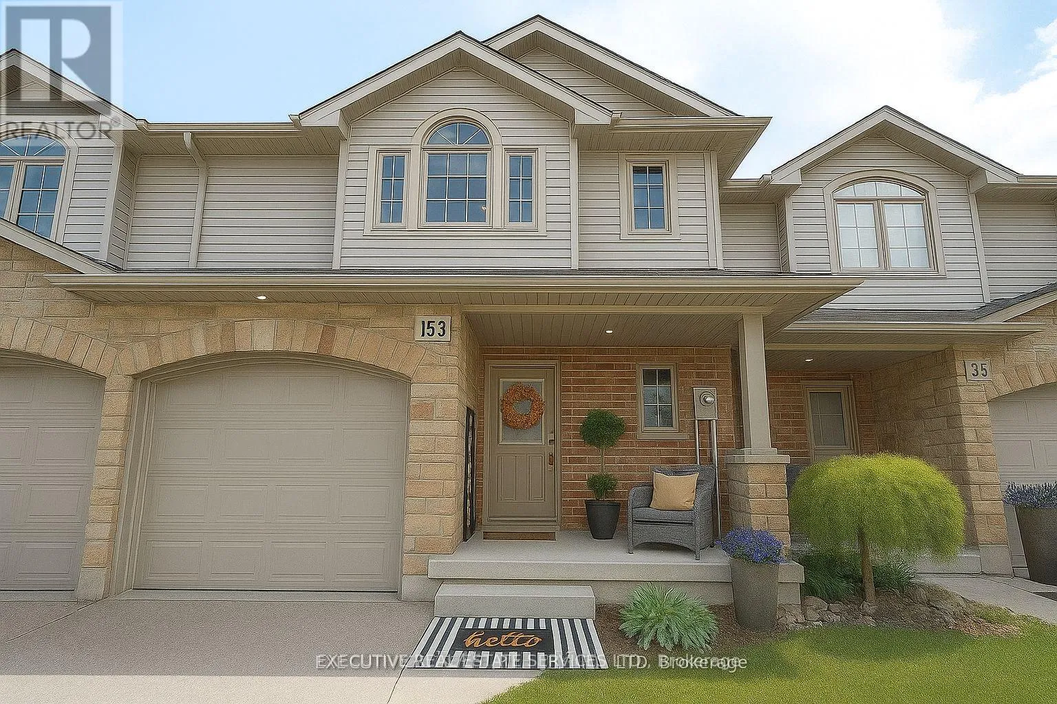 Row / Townhouse for rent: 153 Fairfield Drive, Stratford, Ontario N5A 6S2