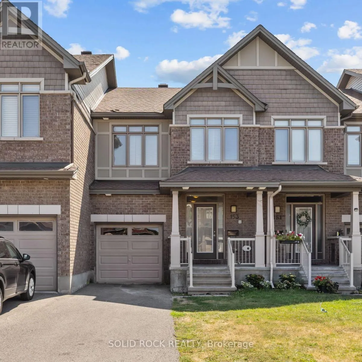 Row / Townhouse for rent: 153 Hawkshaw Crescent E, Ottawa, Ontario K2J 5P8