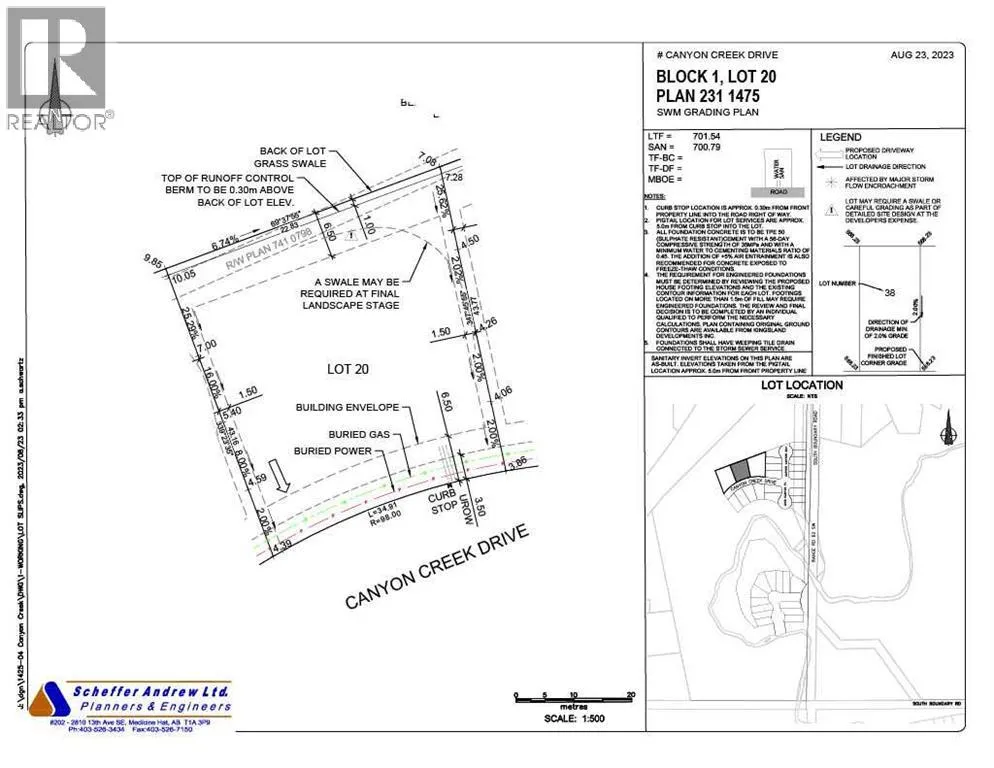 16 Canyon Creek Drive Sw, Medicine Hat, Alberta T1B 0B2