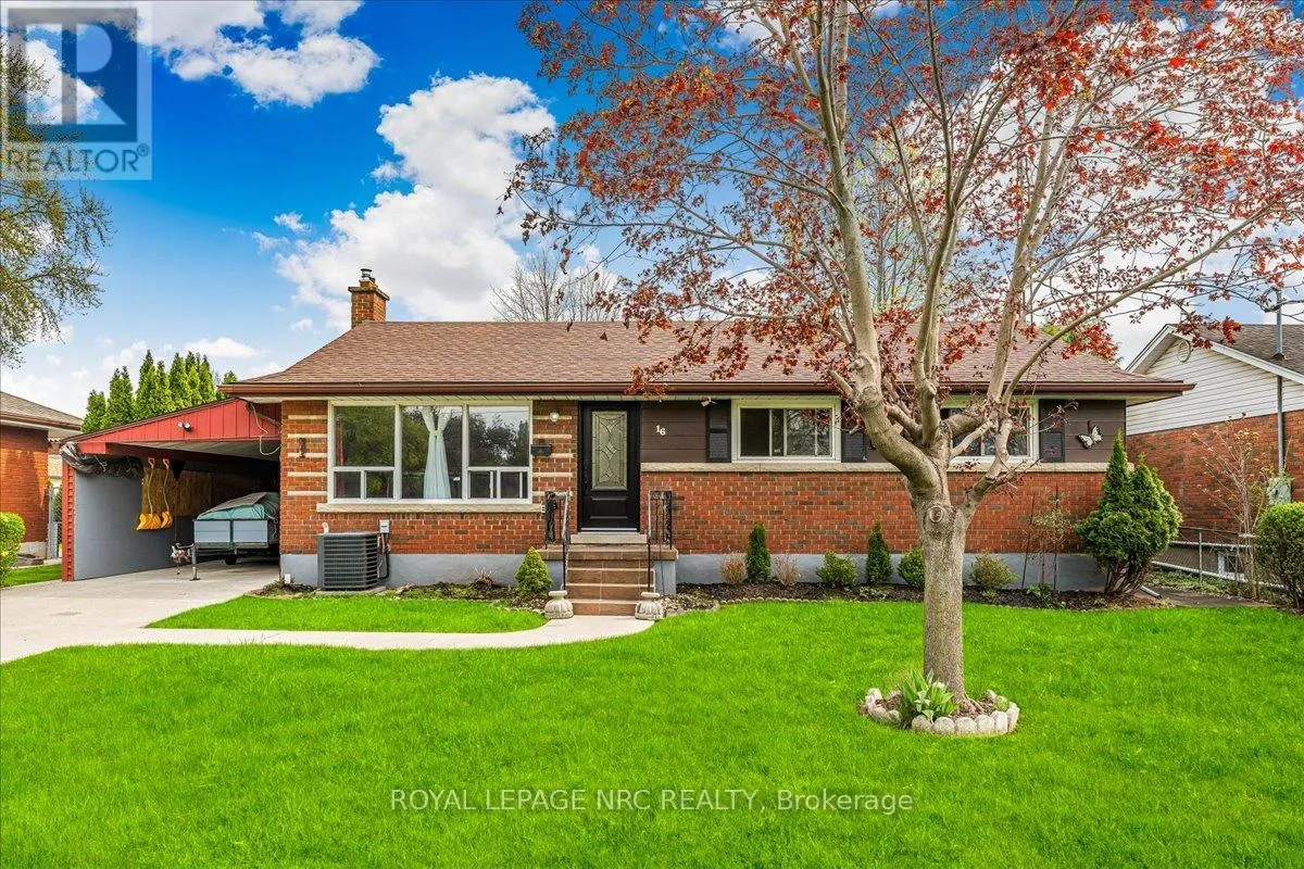 House for rent: 16 Dunraven Avenue, St. Catharines, Ontario L2M 6A7