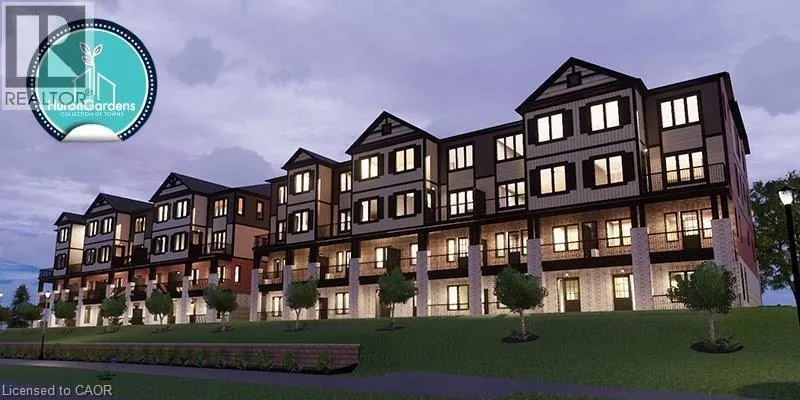 Row / Townhouse for rent: 160 Rochefort Street Unit# D3, Kitchener, Ontario N2R 0N1