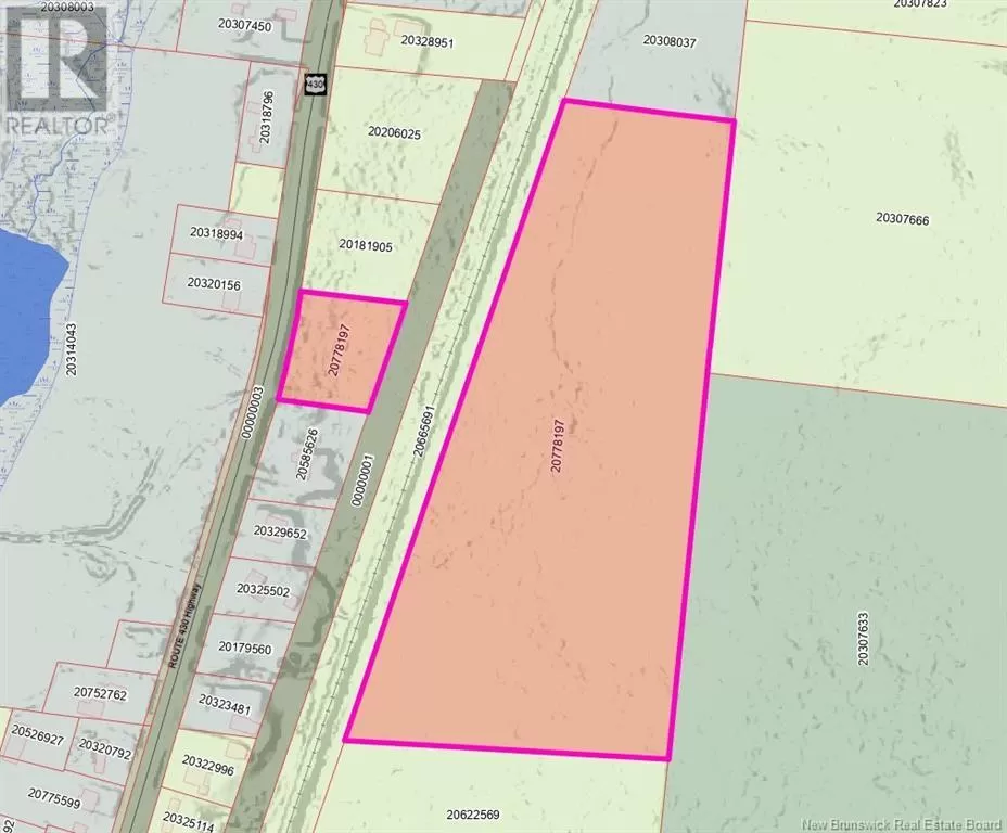 16.4 Acres Route 430, Big River, New Brunswick E2A 6V1