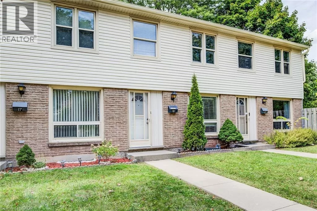 Row / Townhouse for rent: 165 Green Valley Drive Unit# 16, Kitchener, Ontario N2P 1K3