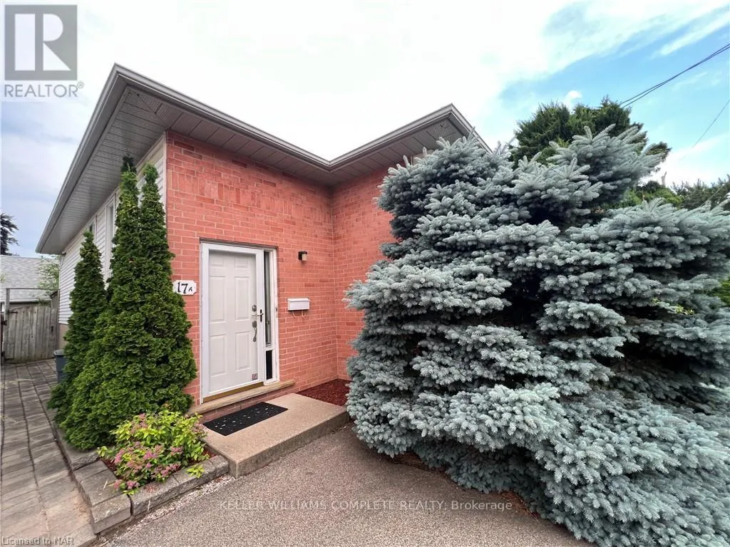 House for rent: 17 A Watkins Street, St. Catharines, Ontario L2M 1N3