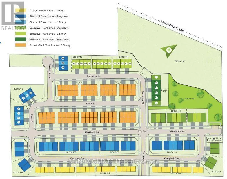 Row / Townhouse for rent: 17 Evans Street, Prince Edward County, Ontario K0K 2T0
