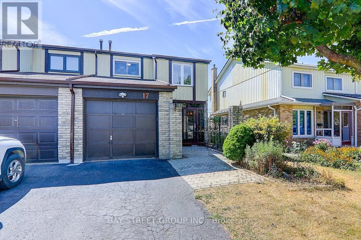 Row / Townhouse for rent: 17 Newdawn Crescent, Toronto, Ontario M1V 1J8