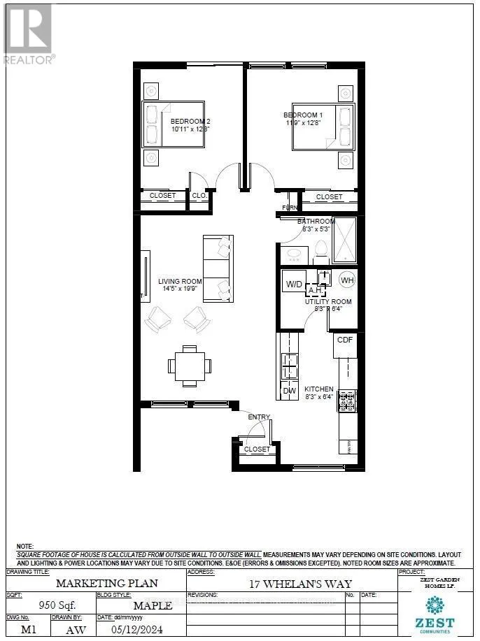 Row / Townhouse for rent: 17 Whelans Way, Hamilton, Ontario L9B 1T8