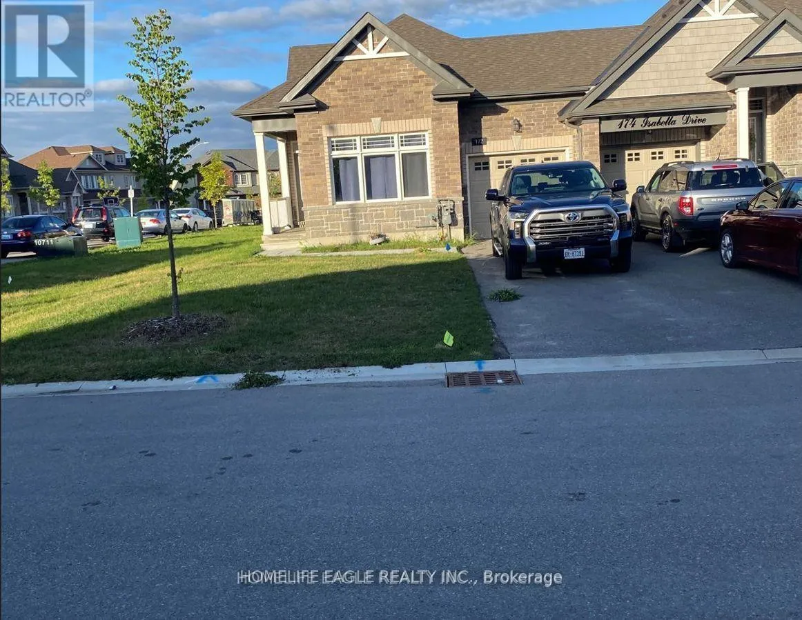 Row / Townhouse for rent: 172 Isabella Drive, Orillia, Ontario L3V 8K7