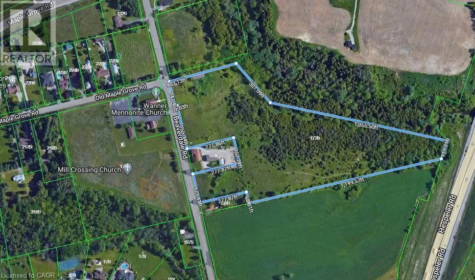 1720 Beaverdale Road Unit# (15 Acres), Cambridge, Ontario N3C 2V3